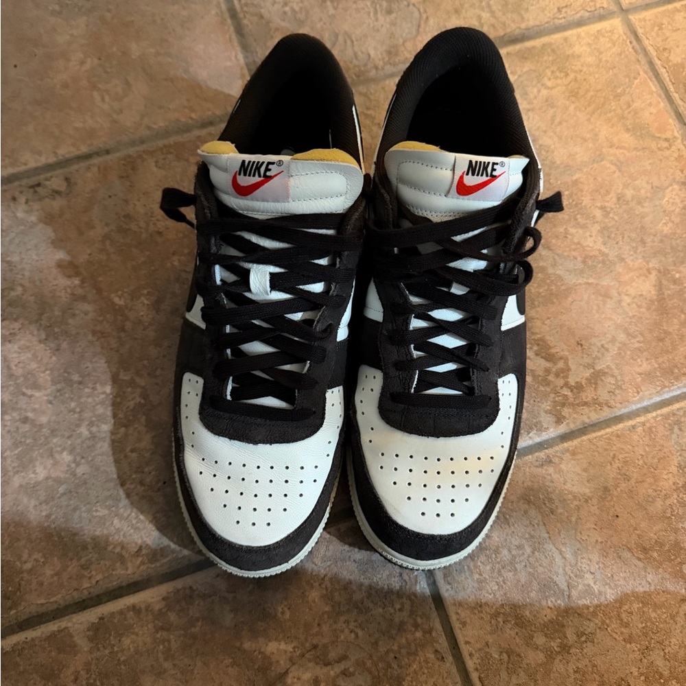 Nike Terminator Low Croc Velvet Brown Size 13